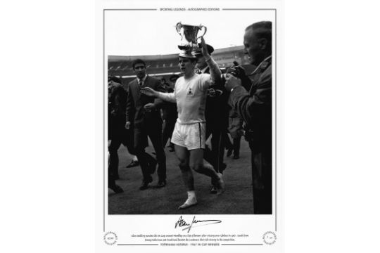 Football Autographed ALAN MULLERY 16 x 12 Limited Edition : Marked as number 1 of 75 issued, this