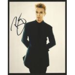 David Bowie signed 10x8 inch colour photo. Good condition. All autographs come with a Certificate of