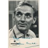 Sam Kydd signed promo black & white photo 5.5x3.5 Inch. Was a British actor. His best-known roles