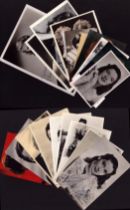 Entertainment photo collection of 20 signed photos mostly vintage of various sizes. Signatures