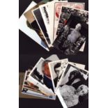 Entertainment/Sport Collection of 20 approx signed and dedicated photos, compliments slips and