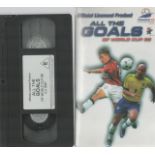 All The Goals of World Cup 98 VHS. Unsigned. Good Condition. All autographs come with a