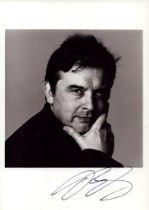 David Bailey CBE signed 7x5 inch black and white promo photo. Good Condition. All autographs come