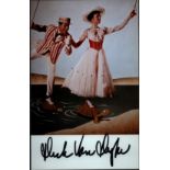DICK VAN DYKE Actor signed 'Mary Poppins' Photo