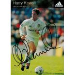 Harry Kewell signed promo colour photo Approx. 6x4 Inch. Is an Australian association football