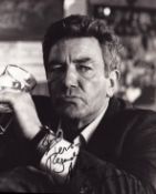 Albert Finney signed 10x8 inch black and white photo. Good Condition. All autographs come with a