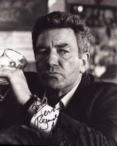 Albert Finney signed 10x8 inch black and white photo. Good Condition. All autographs come with a