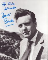 Sir Donald Sinden CBE signed 10x8 inch black and white photo. DEDICATED. Good Condition. All