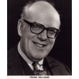 Dad's Army actor Frank Williams signed 10x8 inch black and white promo photo. Good Condition. All