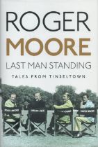 Roger Moore signed Last Man Standing first edition hardback book. Edition number 1738/3000. Good