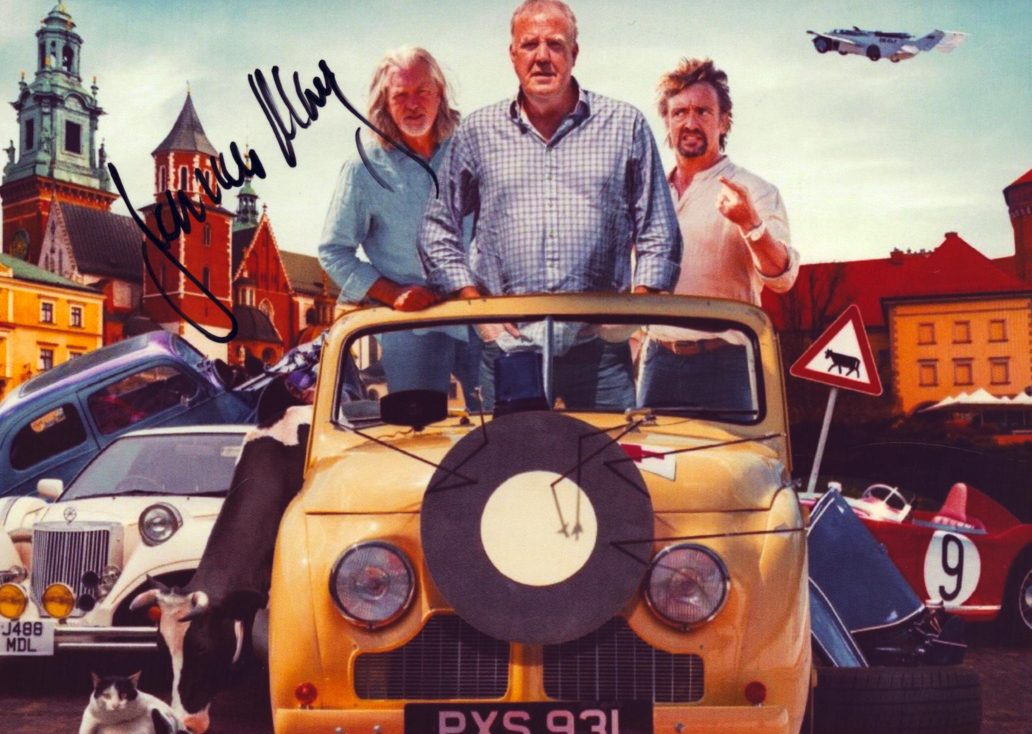 James May signed 7x5 inch colour photo. Good Condition. All autographs come with a Certificate of