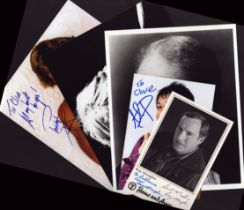 Entertainment Collection of 5 signed photos including legendary names of Dominick Jephcott, Red