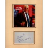 AL MURRAY Comedian signed card with 8x10 mounted Pub Landlord Photo