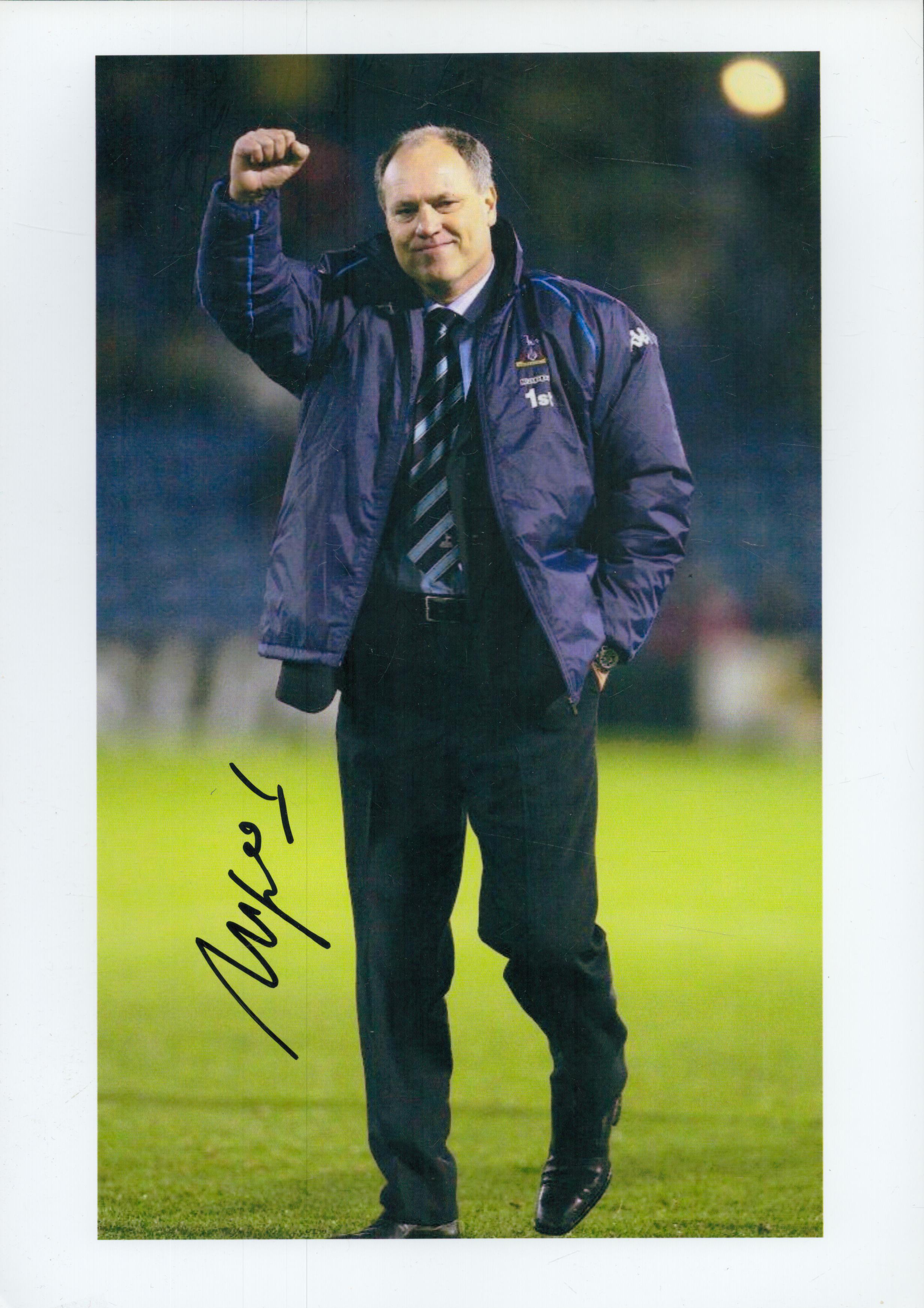 MARTIN JOL signed Tottenham Hotspur 8x12 Photo. Good Condition. All autographs come with a