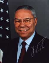 Colin Powell signed 10x8inch colour photo. April 5, 1937 – October 18, 2021) was an American
