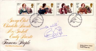 Bruce Forsyth signed 'Famous People' FDC date stamped 9th July 1980. Good Condition. All