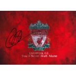 Trent Alexander-Arnold signed Liverpool 7x5 inch logo photo,