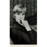 Wendy Craig, CBE signed black & white photo 5.5x3.25 Inch. Is an English actress who is best known