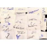 Sport Collection - Approx 50 signed cards of legendary names including Peter Reid, Chris Marsden,