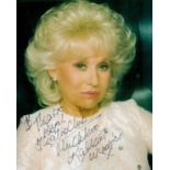 Barbara Windsor DBE (1937-2020), actress. A signed and dedicated 10x8 inch photo. Known for her