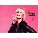 Joanna Lumley signed 7x5 inch colour photo. Good Condition. All autographs come with a Certificate