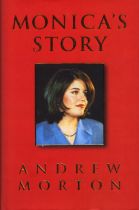Monica Lewinsky signed Monica's Story by Andrew Morton hardback book. Signed on inside title page.