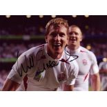 Will Greenwood signed 7x5 inch colour photo. Good Condition. All autographs come with a