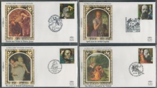 First Day Cover Collection . Collection of Great Britain FDC post stamped 1992, 17 in collection.