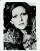 Brenda Vaccaro, American actress. A signed 10x8 inch photo. She has appeared in over 20 films,