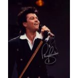 Paul Young signed 10x8 inch colour photo. Good Condition. All autographs come with a Certificate