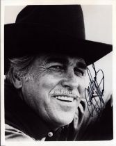 Howard Keel signed 10x8inch black and white photo. Good Condition. All autographs come with a
