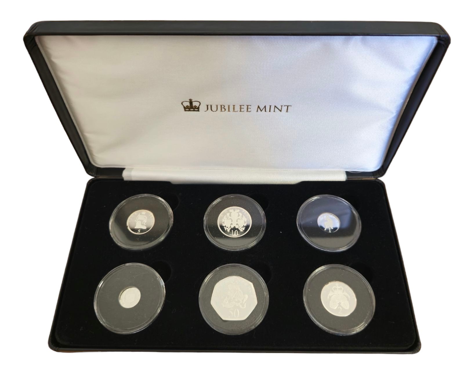 Jubilee Mint Coin Collection. The 50th Anniversary of Decimalisation Fine Silver Coin Collection.