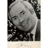 Dick Emery signed black & white photo 5.5x3.5 Inch. Was an English comedian and comic actor. His