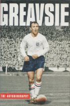 Greavsie signed by Jimmy Greaves first edition 2003 hardback book. Good Condition. All autographs