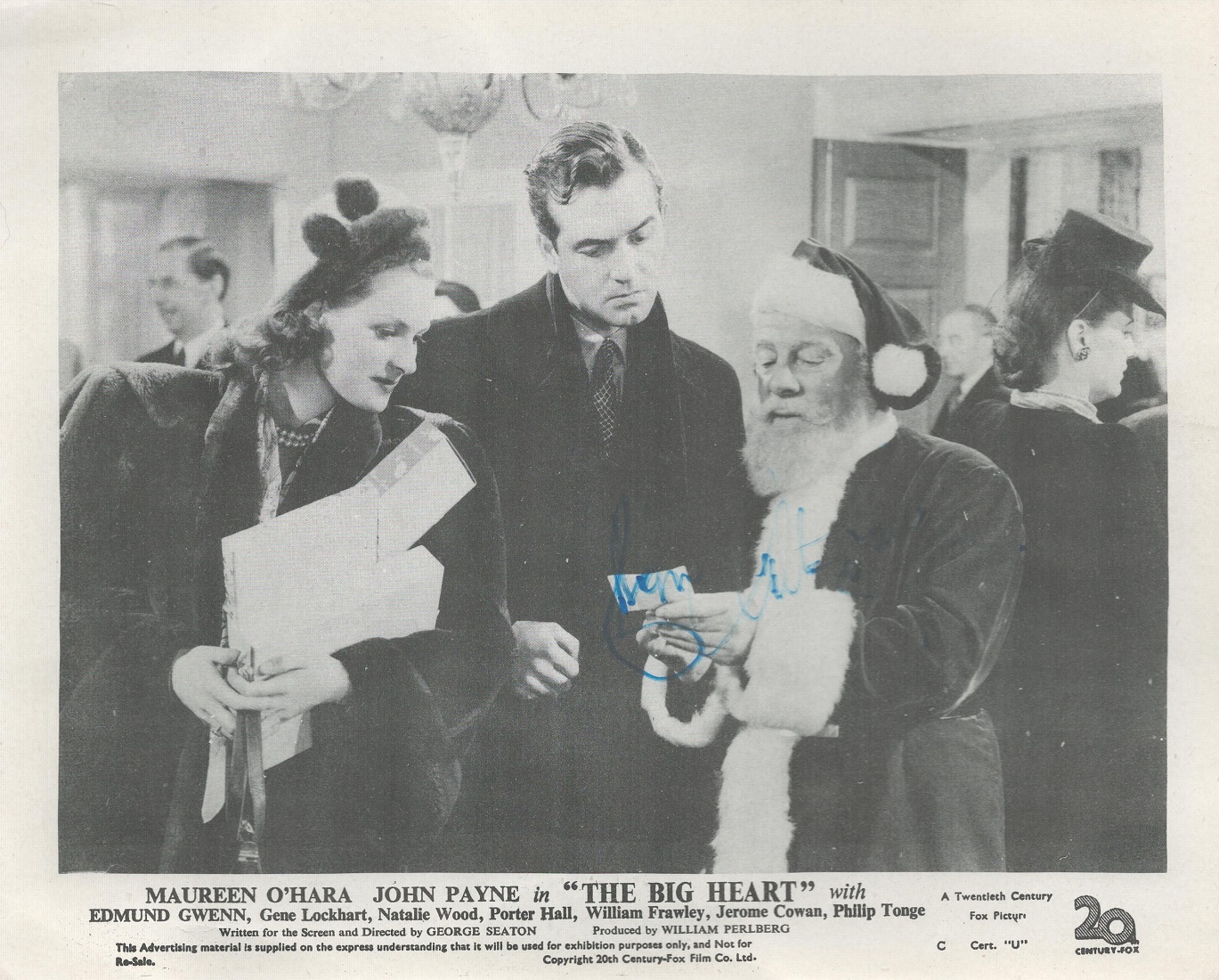 John Payne signed The Big Heart 12x8 black and white photo. Good Condition. All autographs come with