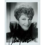 Anne Baxter (1923-1985), actress. A signed 5x4 inch photo. American star of Hollywood films,