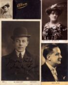 Vintage photo album full of signed and unsigned photos of stars from the early 1900s including