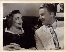 Van Johnson signed 10x8 inch black and white photo. Good Condition. All autographs come with a