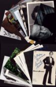 Entertainment collection of 20+ signed photos including names of Bonnie Langford, Jack Douglas,