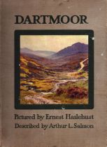 Dartmoor described by Arthur L Salmon and pictured by Ernest Haslehust hardback book. Good