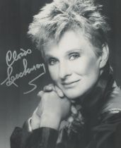Cloris Leachman signed 10x8inch black and white photo. Good Condition. All autographs come with a