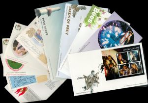 FDC Collection includes DR Who 25th Anniversary November 23rd, 1988, David Bowie Live 14th March