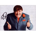 Ricky Gervais signed 7x5 inch colour photo. Good Condition. All autographs come with a Certificate