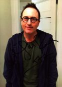 Jon Ronson signed 7x5 inch approx colour photo. Good Condition. All autographs come with a