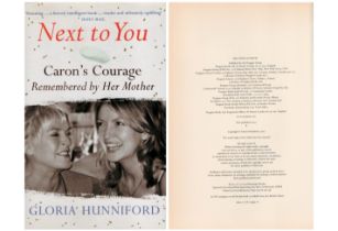 Next To You by Gloria Hunniford first edition 2005 hardback book. Unsigned. Good Condition. All