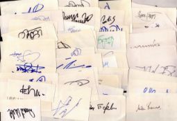 Sport Collection - Approx 50 signed cards of legendary names including Robbie Keane, Viv Anderson,