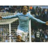 LEROY SANE signed Manchester City 8x10 Photo