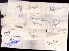 Sport Collection - Approx 50 signed cards of legendary names including Mark Atkins, Paul Robinson,