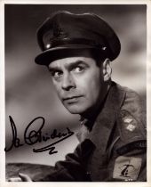 Ian Carmichael OBE signed 10x8 inch black and white photo. Good Condition. All autographs come