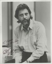 David Puttnam signed 10x8inch black and white photo. Dedicated. Good Condition. All autographs